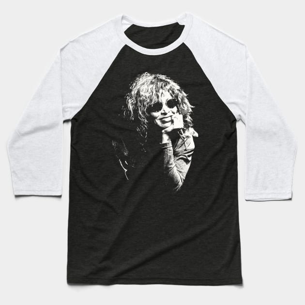 Tina Turner / Aesthetic Art Baseball T-Shirt by Riso Art